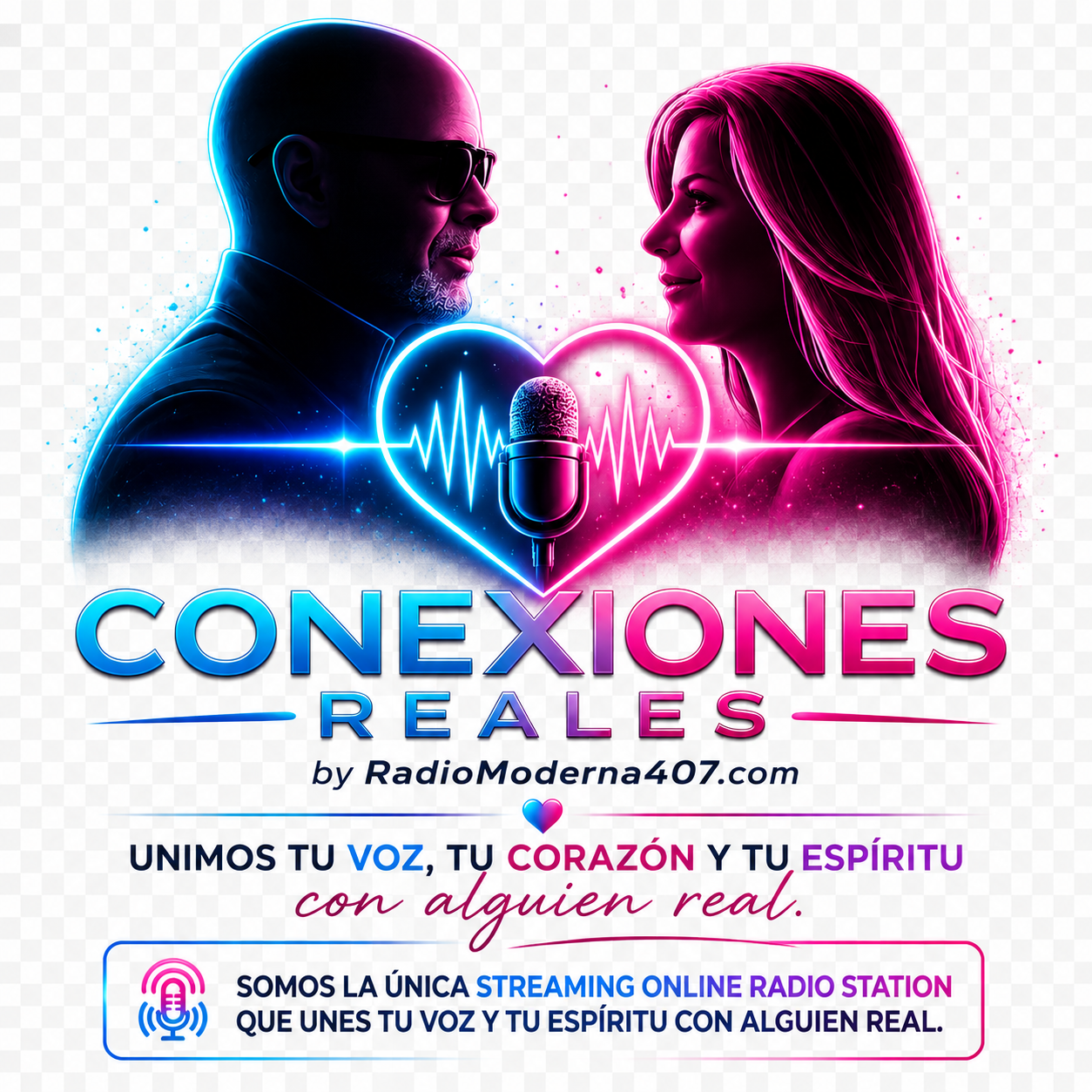 Logo del programa Conexiones Reales