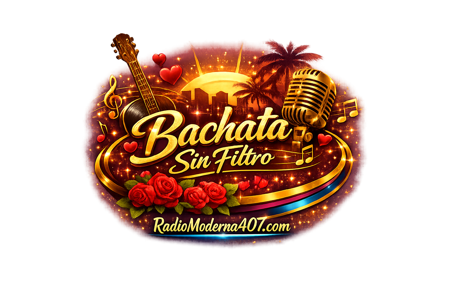 Logo del programa Bachatas Sin Filtros