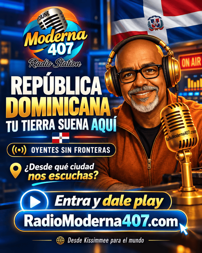 República Dominicana: tu tierra suena aquí. Bernardo Peña en Radio Moderna 407.